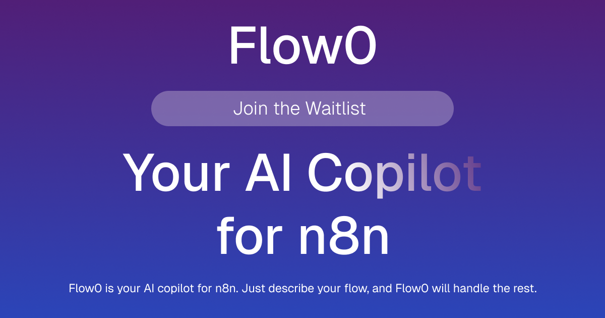 Flow0 Flow0
